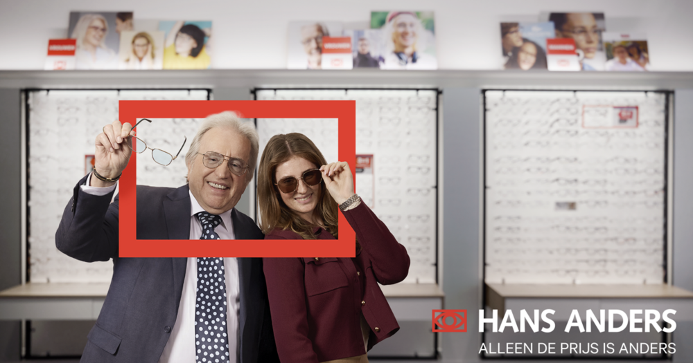 Hans Anders strikt Lee Towers voor nieuwe campagne