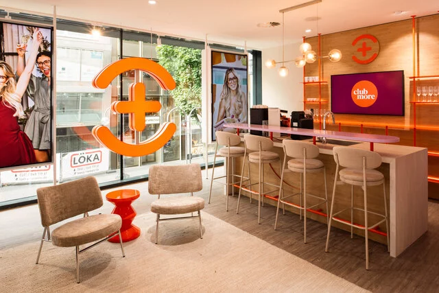 Lounge bar on the first floor, Metropolitan Store June 26