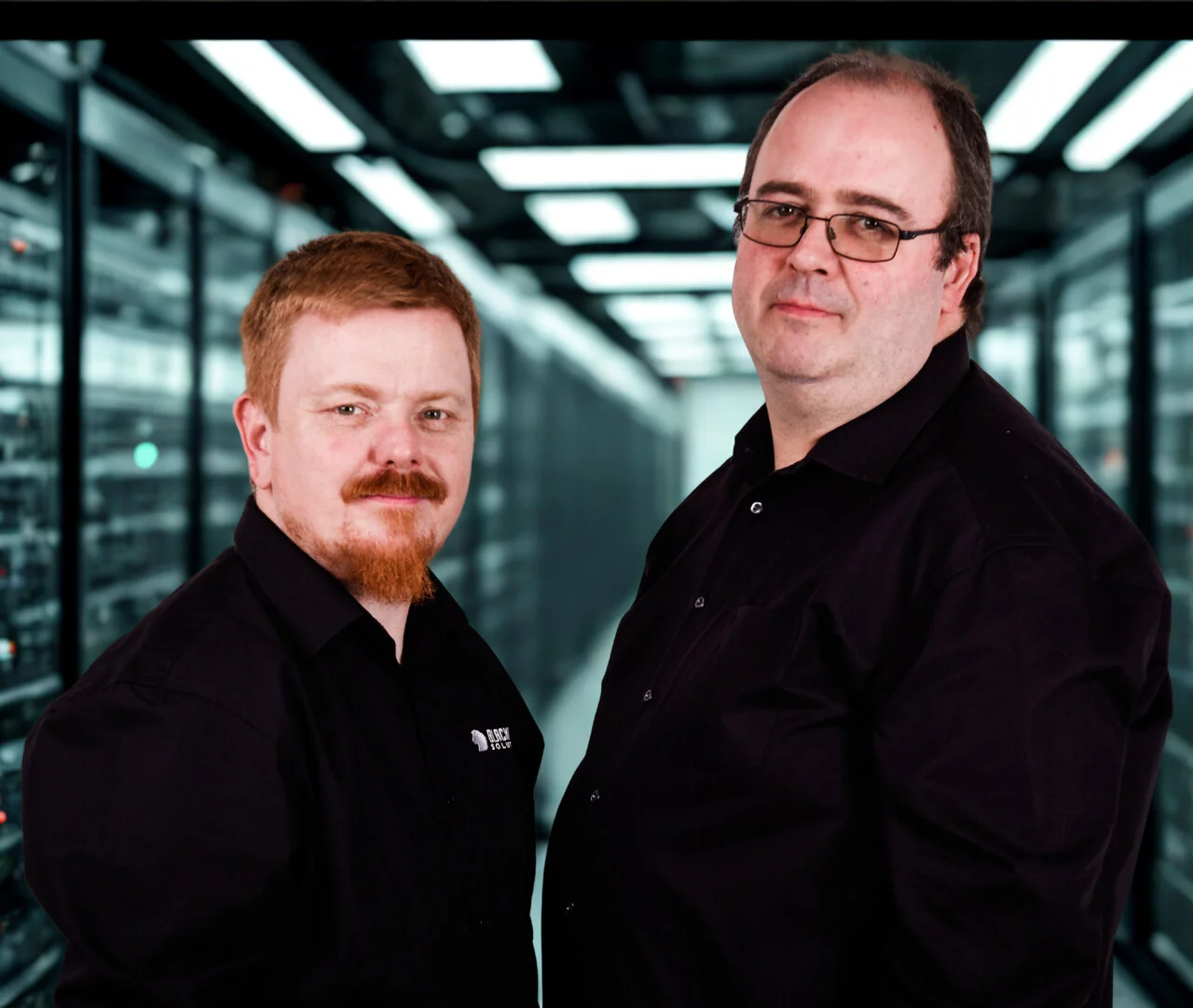 Paul Kelly, CTO & Michele Neylon, CEO. Blacknight