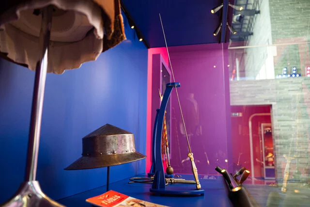 Het pronkstuk van de expo: het zwaard van Floris