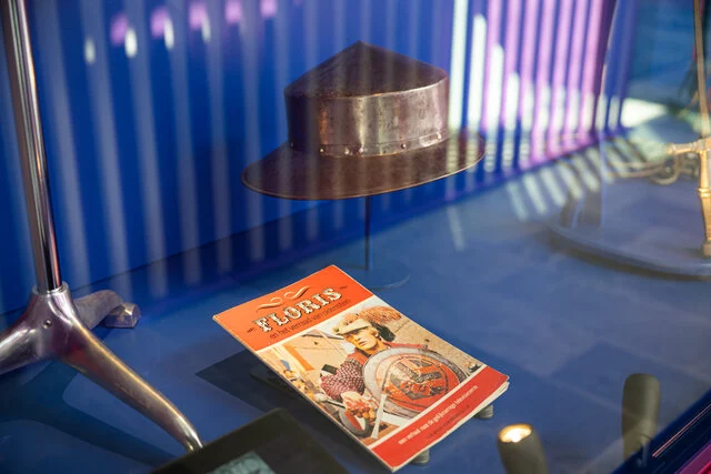 Items van de serie Floris in de Heel Holland Zoekt-expo bij Beeld & Geluid
