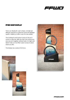 FFWD Shop Display Info