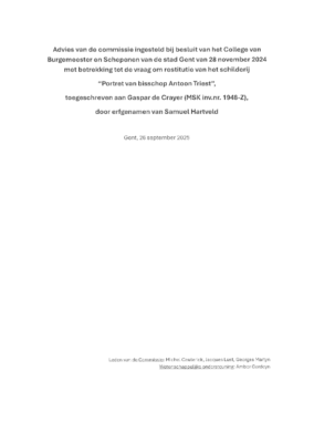 Raadpleeg hier het volledige advies