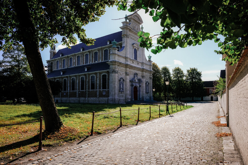 De Onze-Lieve-Vrouw Presentatiekerk in het Klein Begijnhof. 
