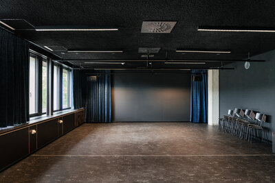 De ruimte 'Woord', die ook kan gehuurd worden.