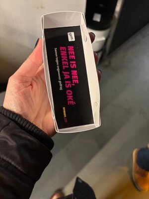 Ook in mei waren er al aangepaste 'krokettenbakjes'