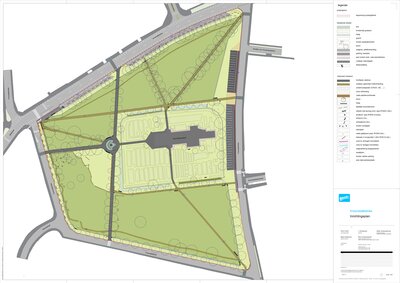 Het inrichtingsplan.