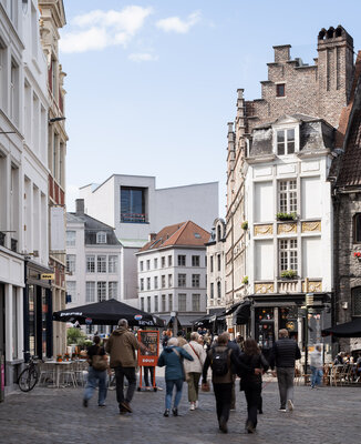 De nieuwe vleugel van Design Museum Gent.