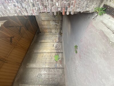 De loods op de FNO-site.