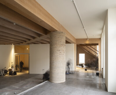 De stadskamer op het gelijkvoers. © Michiel De Cleene