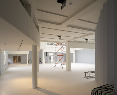 De vernieuwde tentoonstellingszaal. © Michiel De Cleene