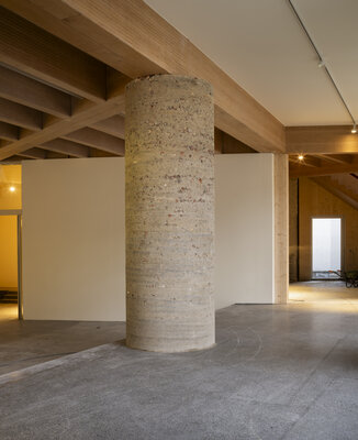 Het gelijkvloers - de stadskamer. © Michiel De Cleene