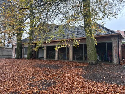 De nieuwe buurtfietsenstalling.