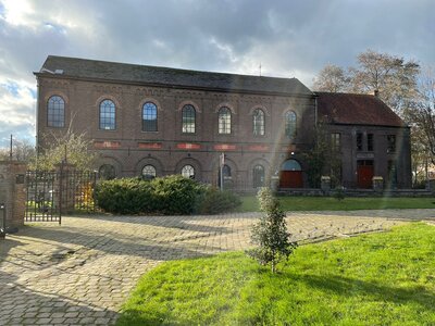 De gebouwen van de Chiro in Mariakerke.