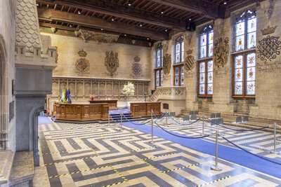 De Pacificatiezaal in het Gentse stadhuis.