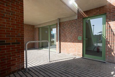 De nieuwe betaalbare huurwoningen aan de Oude Dokken. © Martin Corlazzoli