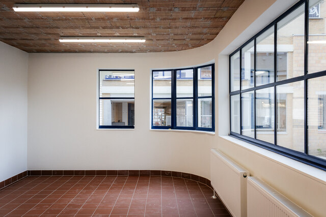 De oude wasserijsite werd grondig gerenoveerd.