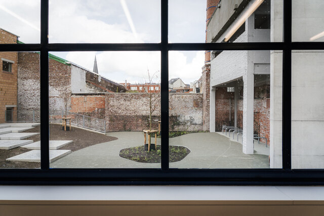 De oude wasserijsite werd grondig gerenoveerd.