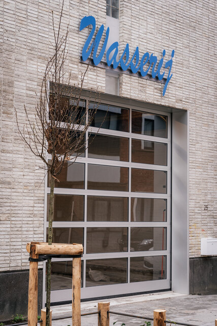 De oude wasserijsite werd grondig gerenoveerd.