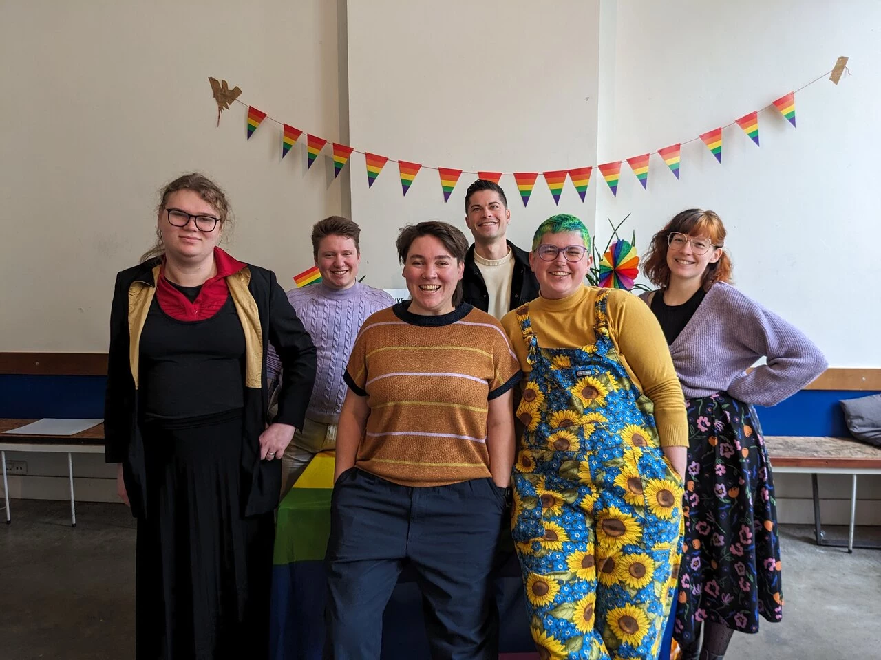 De nieuwe ploeg van Regenbooghuis Gent.