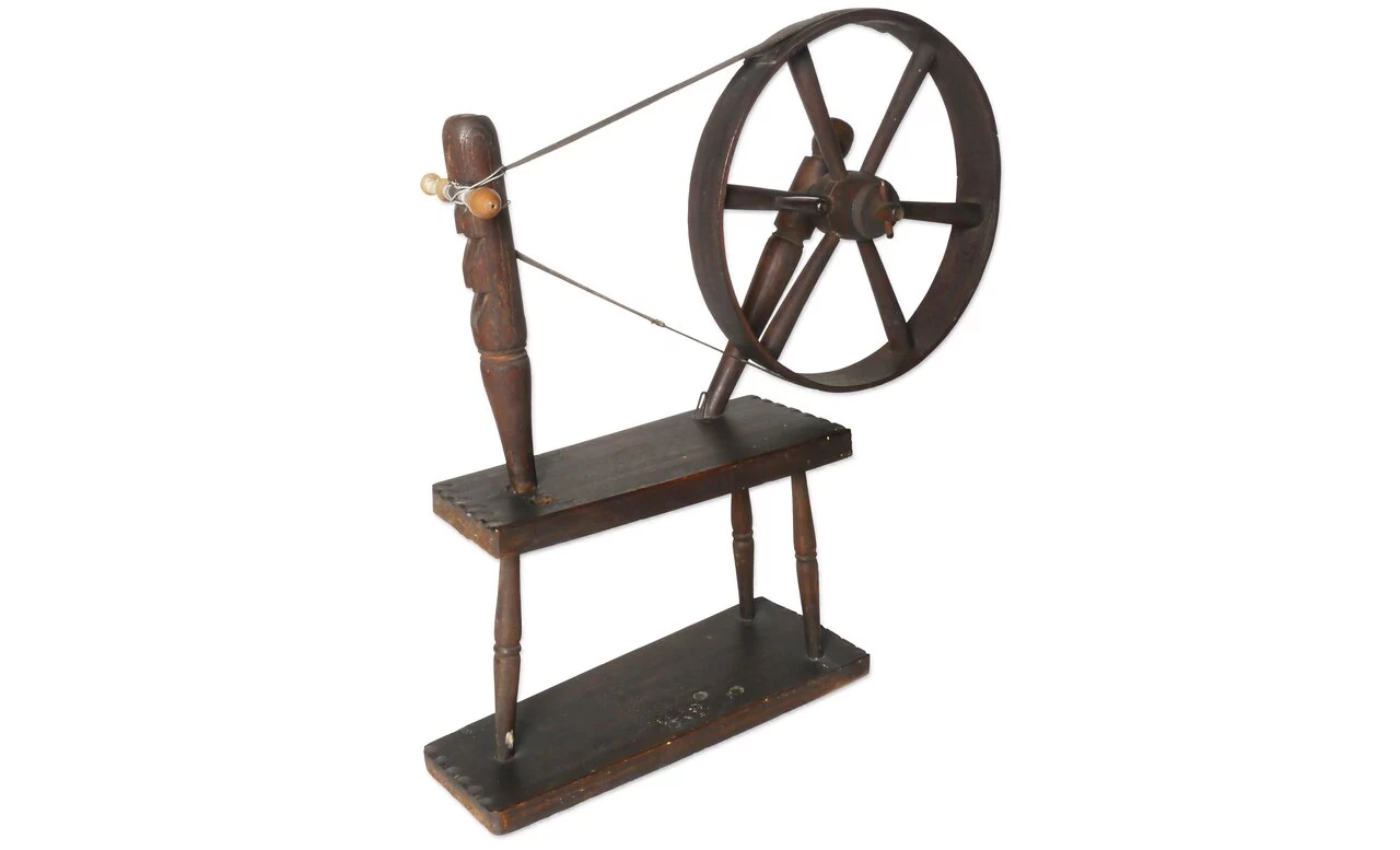 De 'klossenwinder' is het allereerste geregistreerde object van de collectie.