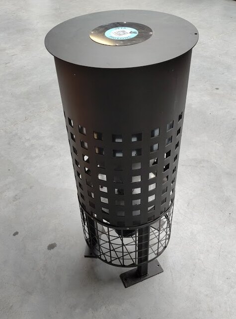 Een van de dispensers.