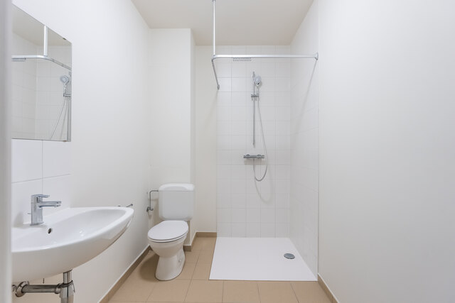 De nieuwe sociale woningen in de Agaatstraat. © Martin Corlazzoli