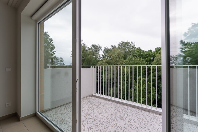 De nieuwe sociale woningen in de Agaatstraat. © Martin Corlazzoli