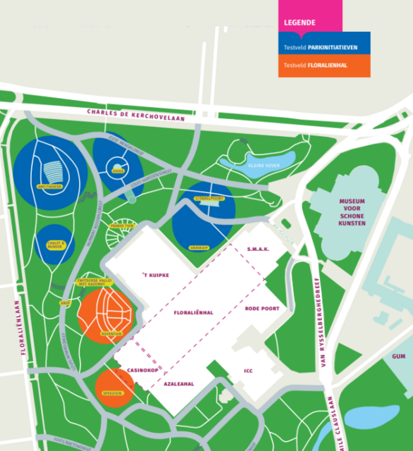 De twee zones waar het om gaat.