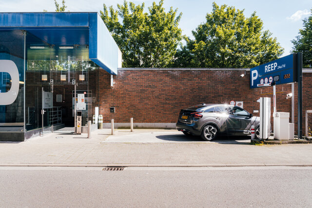 De parking aan de Reep.
