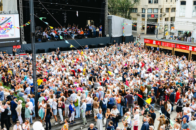 Dag drie van de Gentse Feesten.