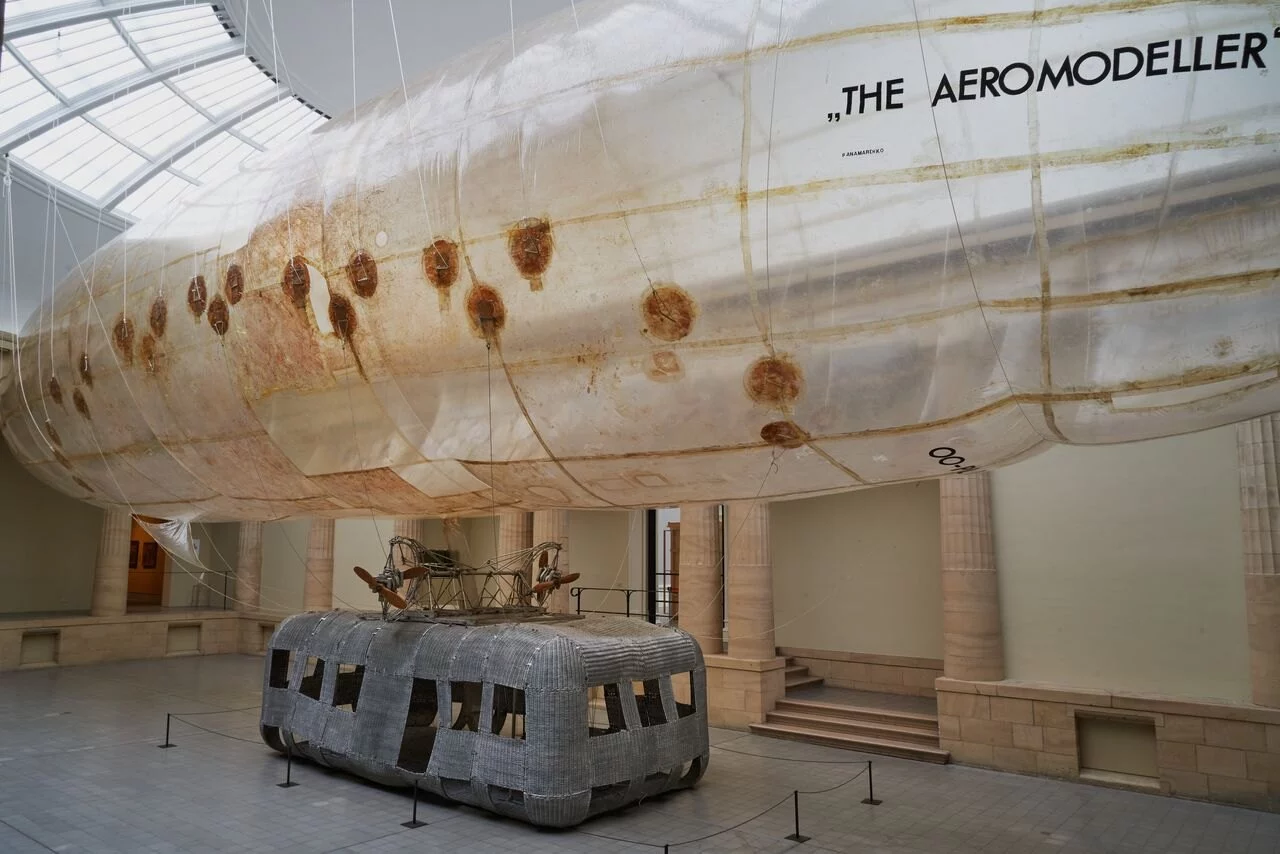Panamarenko, The Aeromodeller, 1969-1971. Zaalzicht, The Collection (1), Highlights for a Future, 2019. Foto Dirk Pauwels