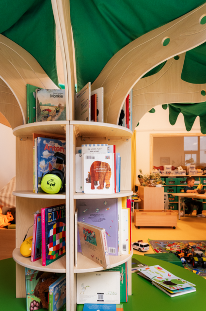 De nieuwe thuisbasis van de kinderen van freinetschool 't Sas.