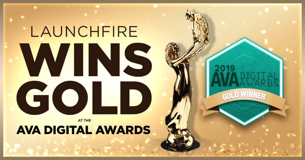 Launchfire Wins GOLD at 2019 AVA Digital Awards LemonadeLXP (news)