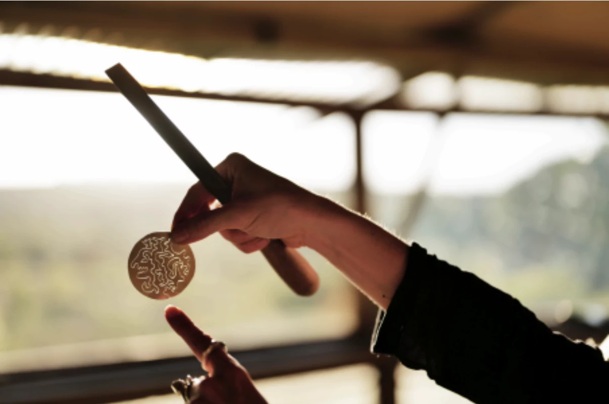 Heatube Badge Making - Image Courtesy of Petor Georgallou