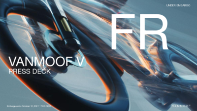 VanMoof V - Press Deck - FR