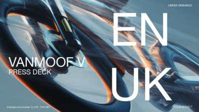 VanMoof V - Press Deck - UK
