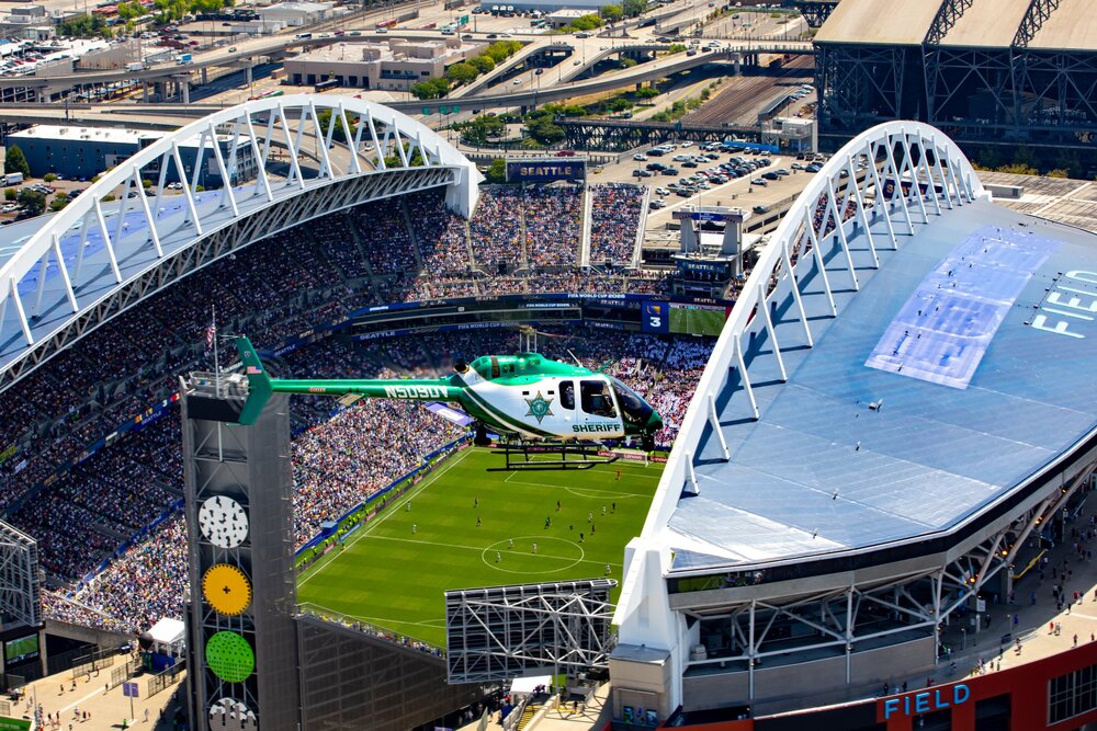 Eyes above the world stage: How helicopters protect crowds at the 2026 FIFA World Cup