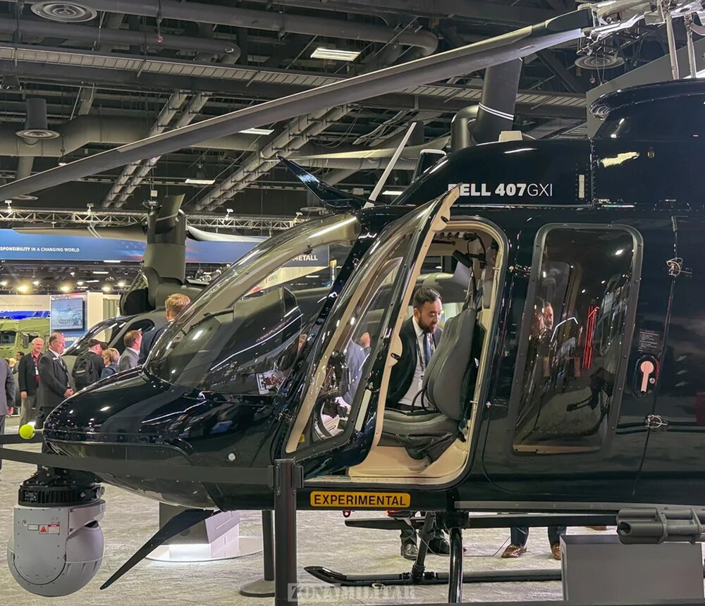 Bell's 407M went on display at AUSA weeks after the US cleared an $800 million Iraq sale