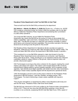 Pasadena Police Department - VAI