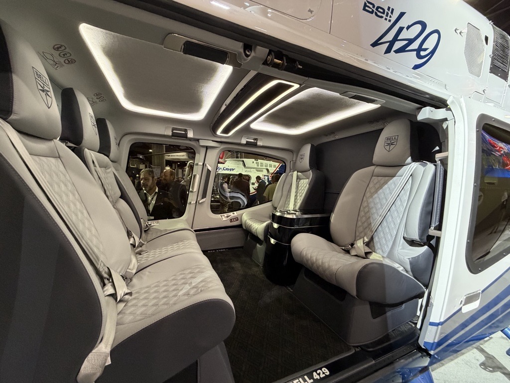 Bell Reveals New Bell 429 Designer Series Interior | Bell Newsroom