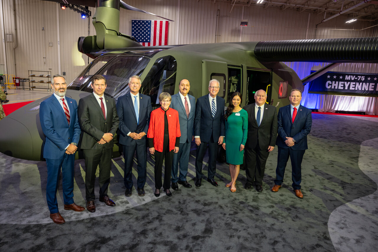 Bell Celebrates Grand Opening of the MV-75 Cheyenne Wichita Assembly ...