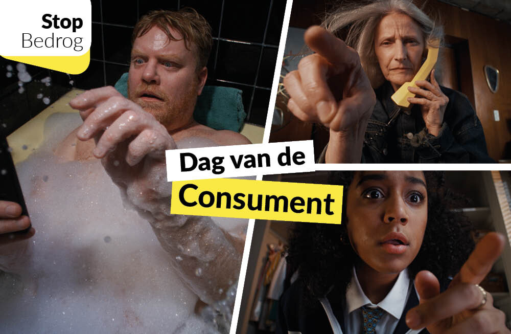Campagnefoto stop bedrog Dag van de consument