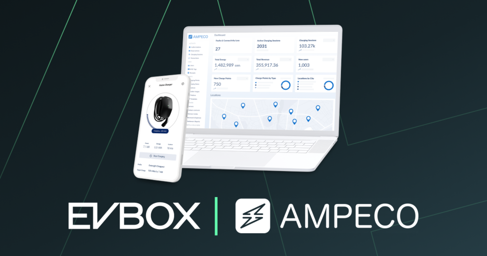 EVBox and AMPECO join forces to advance electric mobility with OCPP 2.0.1 