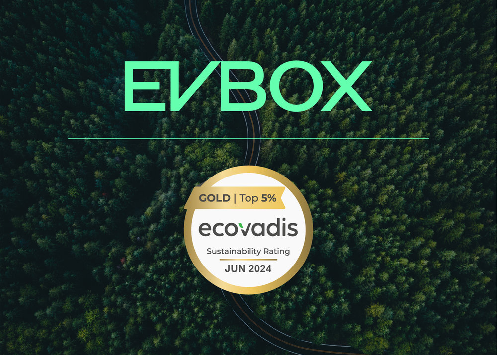 EVBox retains gold status in 2024 EcoVadis sustainability ratings 