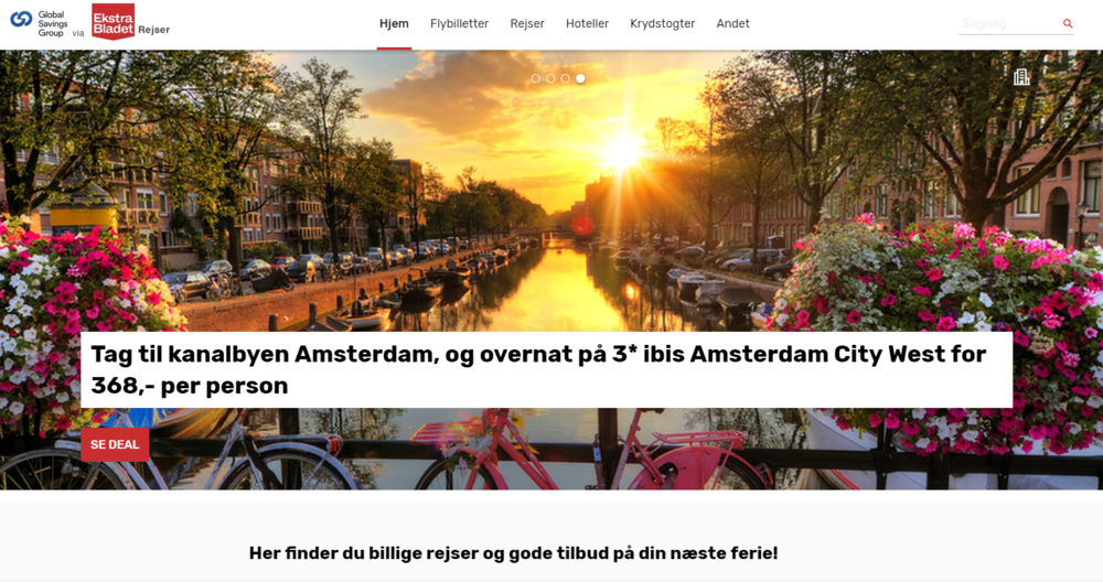 Global Savings Group And Jp Politikens Hus Launch Travel Deals Portal In Denmark Global Savings Group News