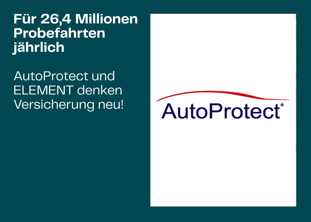 Für 26,4 Millionen Probefahrten jährlich ELEMENT Insurance AG Newsroom