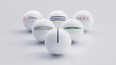 Titleist AIM golf ball models
