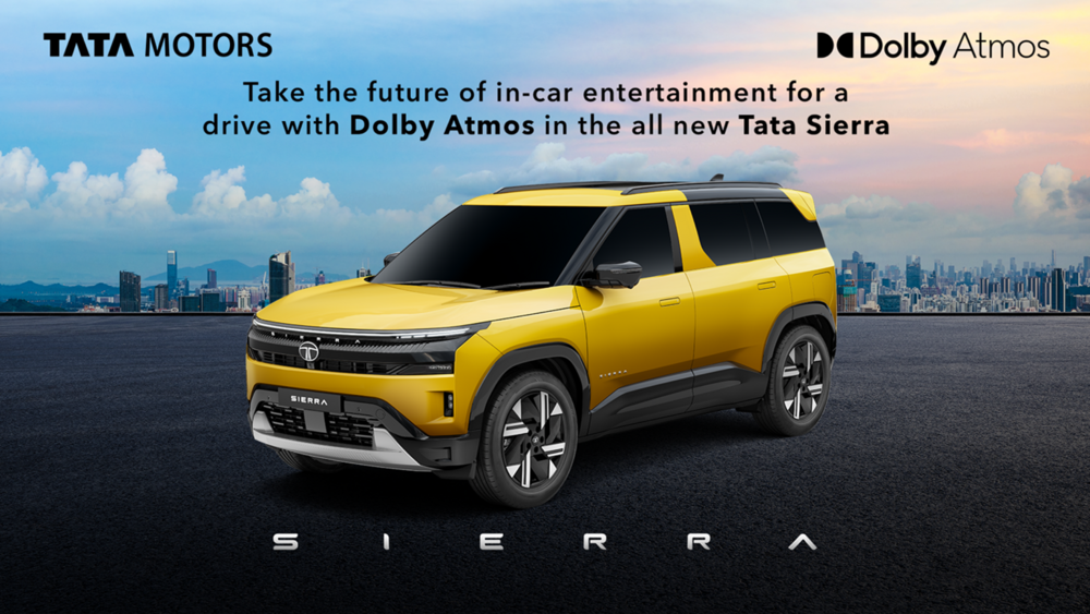 TATA MOTORS PASSENGER VEHICLES LTD. AND DOLBY LABORATORIES BRING DOLBY ATMOS TO THE ALL – NEW TATA SIERRA.png