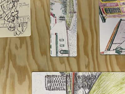 Urban Sketchers (c) Kortrijk